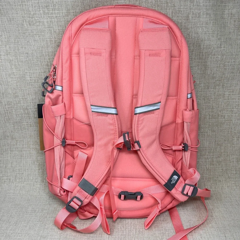 The North Face Borealis Backpack Women 27L Terra Cotta Pink Padded Laptop NWT - Picture 2 of 5
